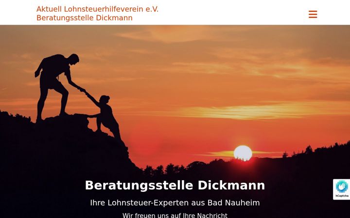 Ekraanipilt saidist dickmann-lohnsteuerhilfe.de