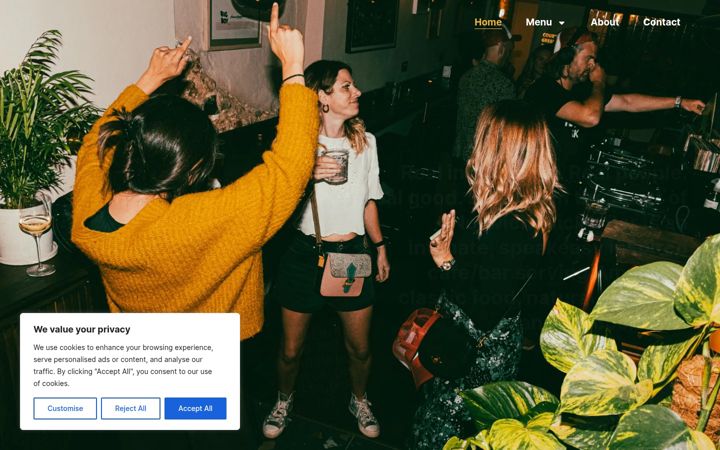 Screenshot of dicksbar.co.uk