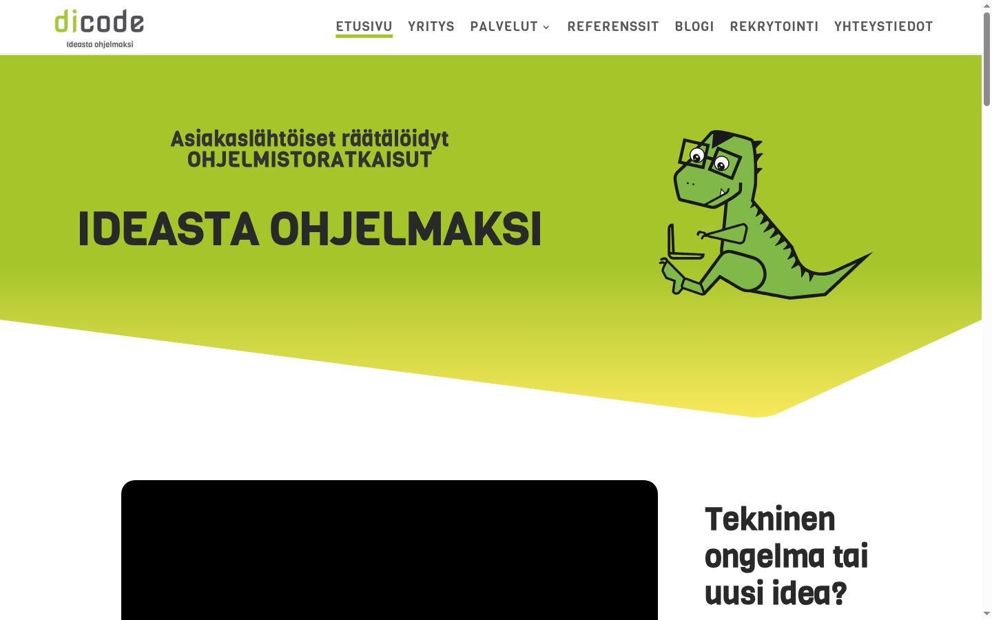 Skærmbillede af samtykkebanneret, som det blev vist før nogen interaktion