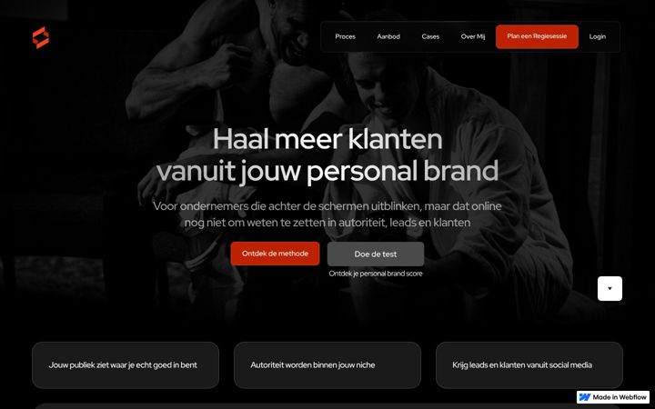 Screenshot of dicoderooij.nl