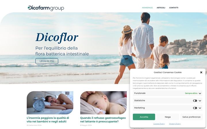 Screenshot of dicofarmgroup.com