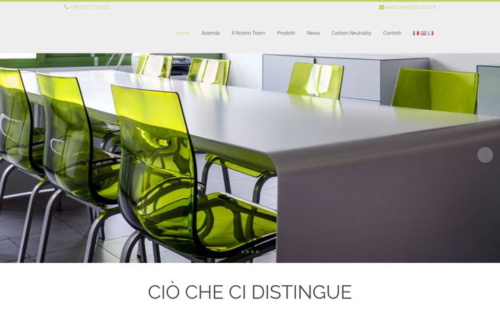 Screenshot van dicomo.it