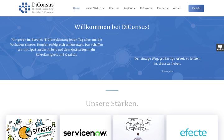 Screenshot of diconsus.de