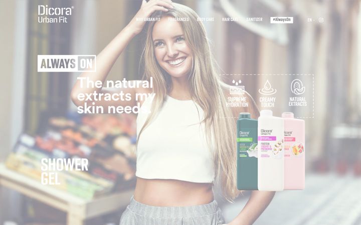 Screenshot of dicoraurbanfit.com