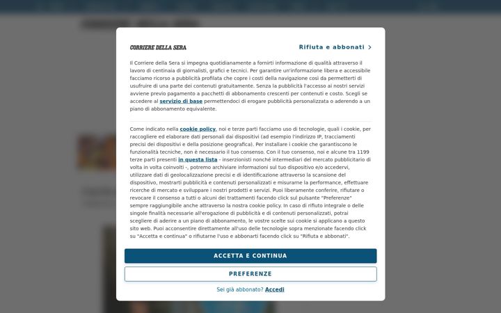 Screenshot of dicorsa.corriere.it