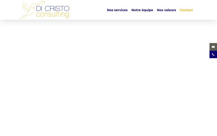 Screenshot of dicristoconsulting.com