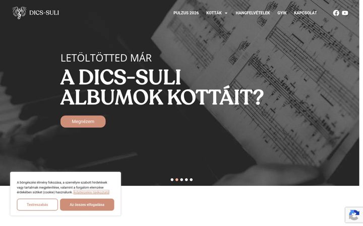 Screenshot of dics-suli.hu