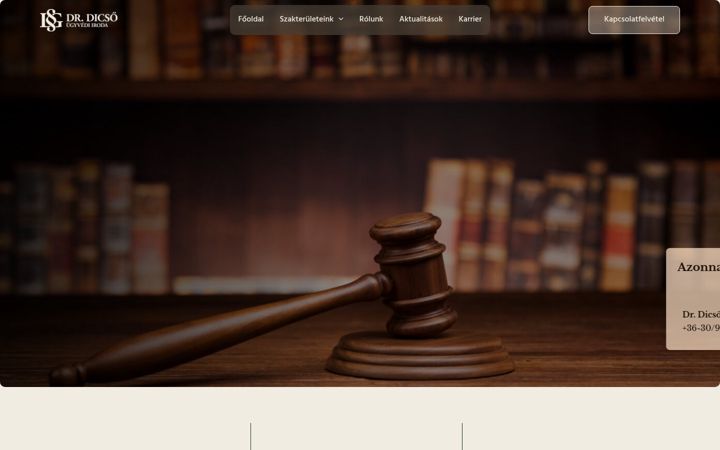 Screenshot of dicsougyvediroda.hu