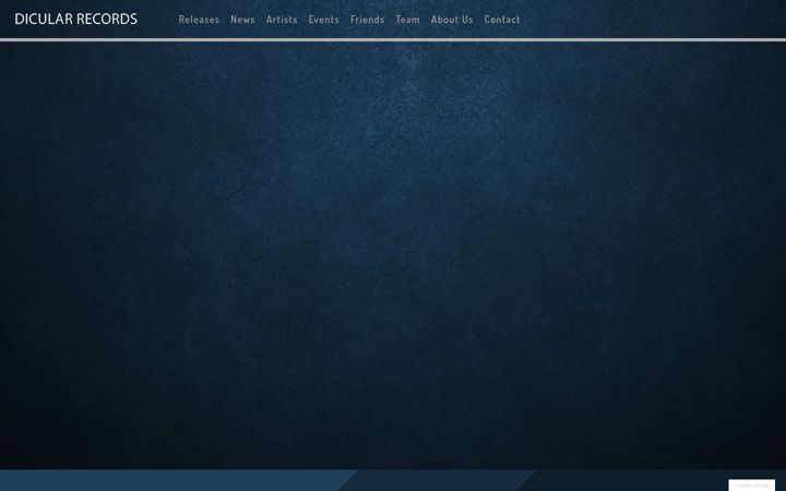 Screenshot of dicular-records.com