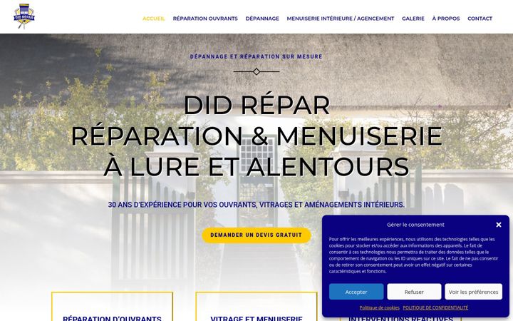 Screenshot of did-repar.fr