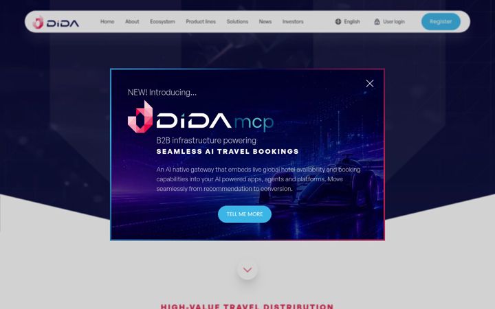 Screenshot of dida.com