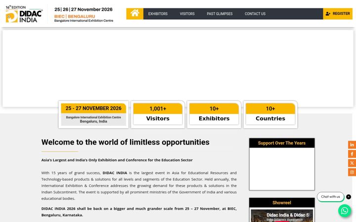 Screenshot of didacindia.com