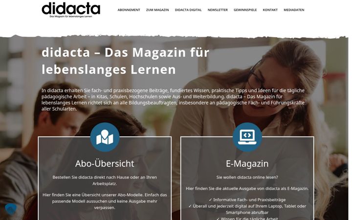 Snímek obrazovky didacta-magazin.de