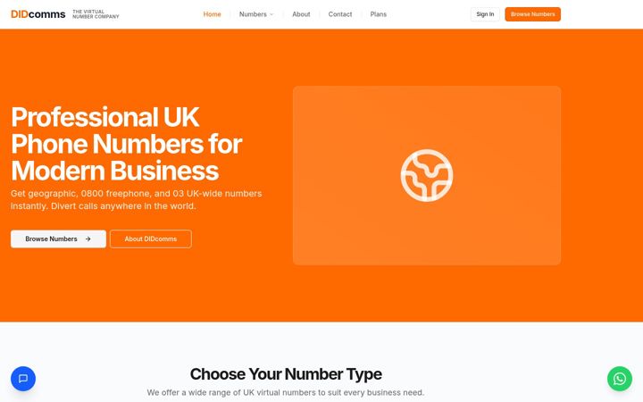 Screenshot of didcomms.co.uk