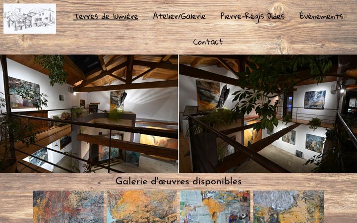 Screenshot of dides-peinture-nature.com