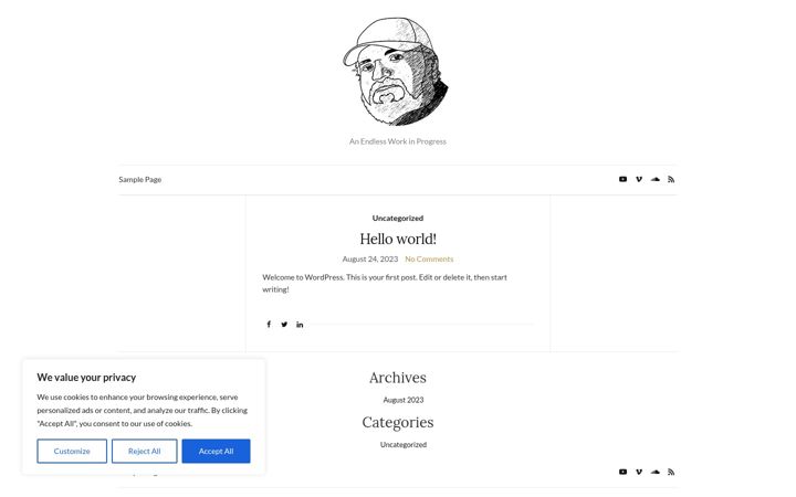 Screenshot of didierdelahaye.com