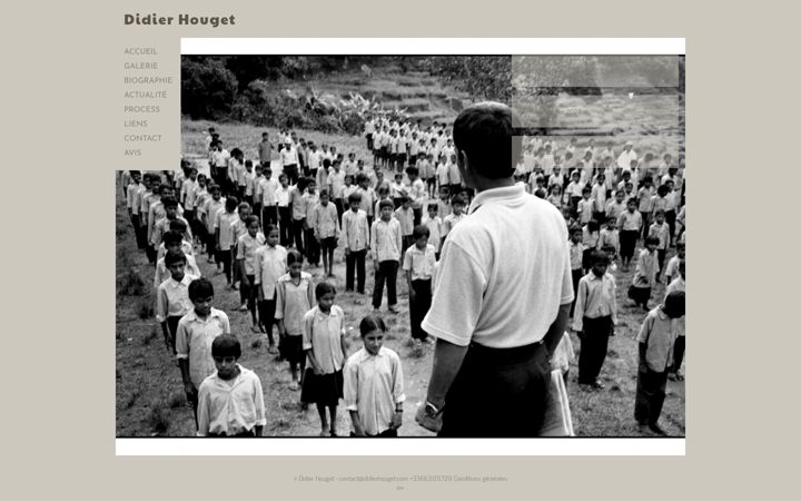 Screenshot of didierhouget.com