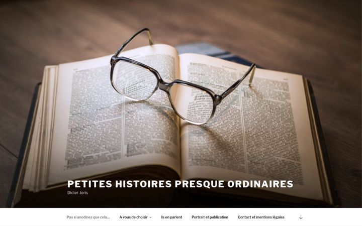 Screenshot of didierjoris.com