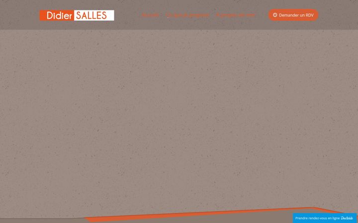 Screenshot of didiersalles-psychologue.com