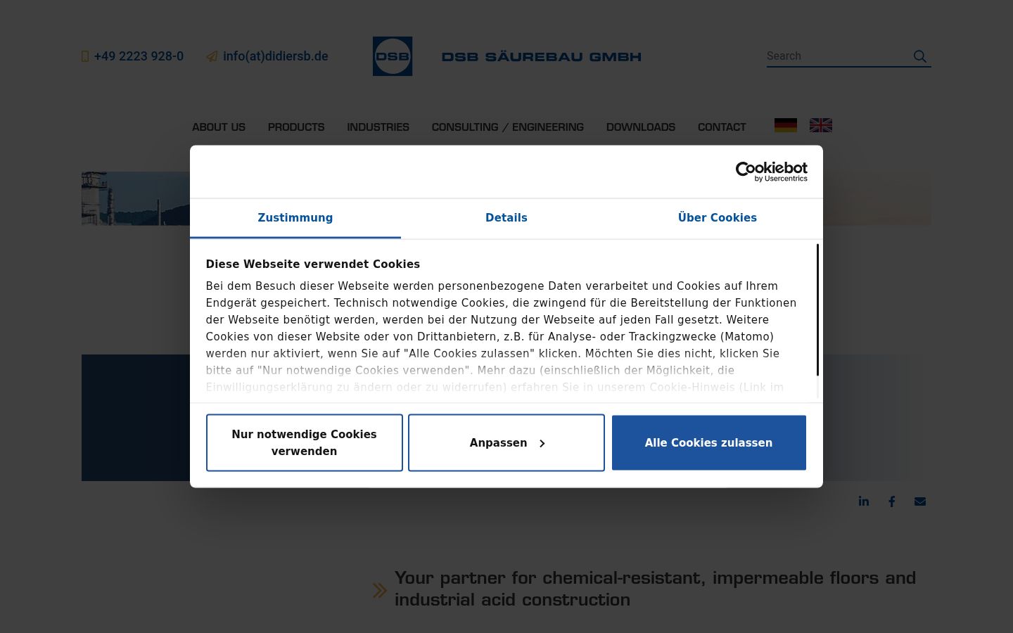 Screenshot tal-banner tal-kunsens muri qabel kwalunkwe interazzjoni
