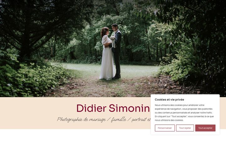 Screenshot of didiersimonin.com