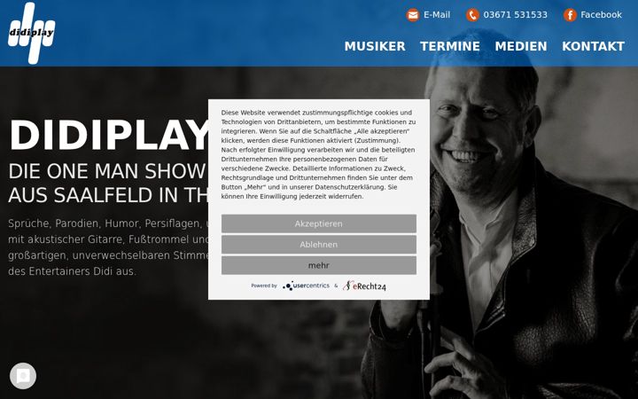 Screenshot ta' didiplay.de