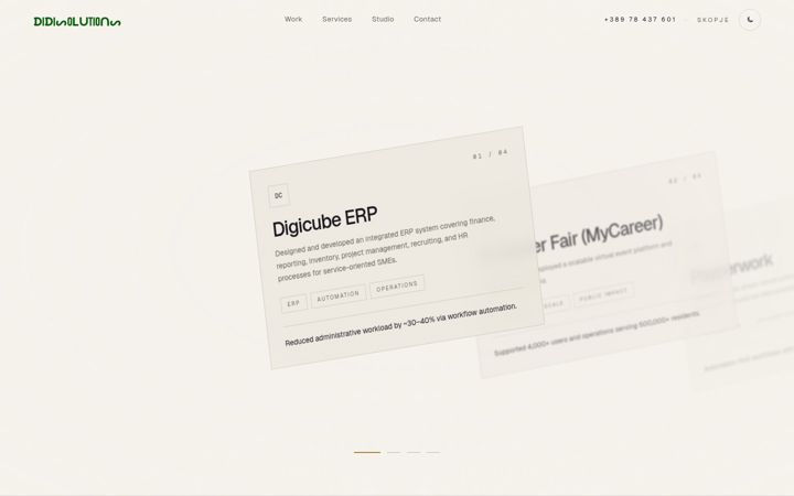 Screenshot of didisolutions.com