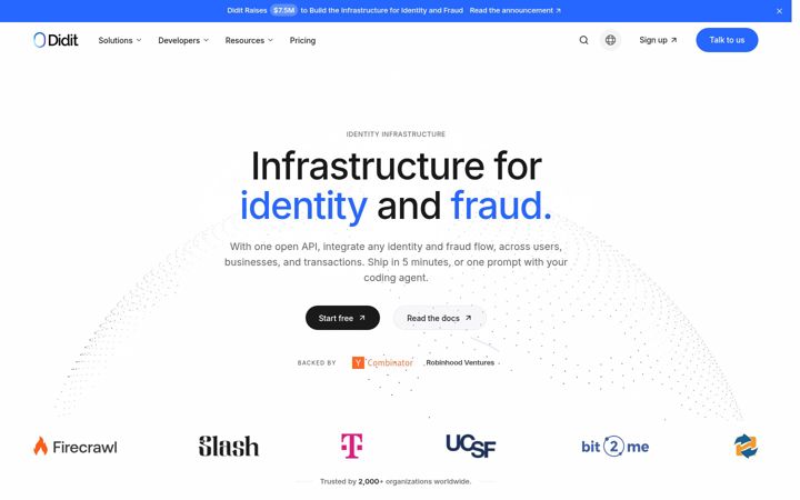 Screenshot of didit.me
