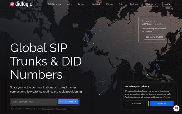 Screenshot of didlogic.com