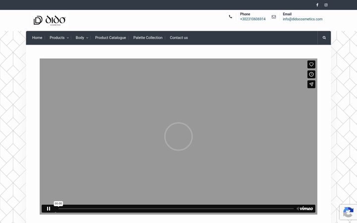 Screenshot of didocosmetics.com