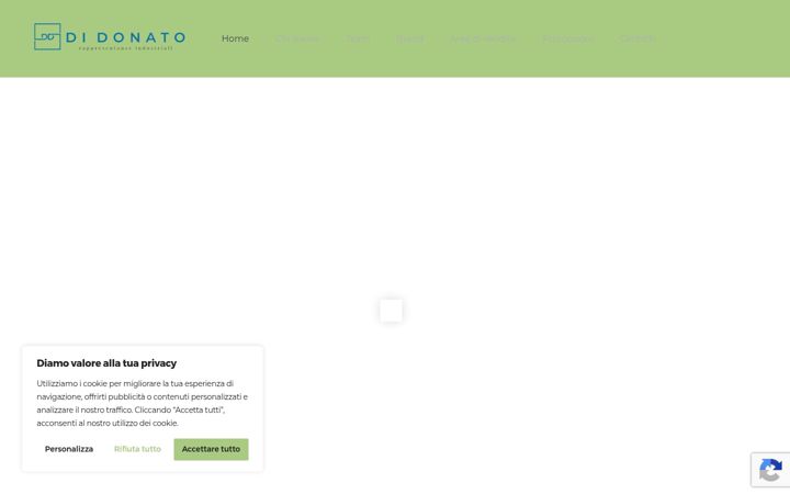 Screenshot of didonatorappresentanze.com