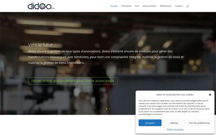 Screenshot of didoo.ch
