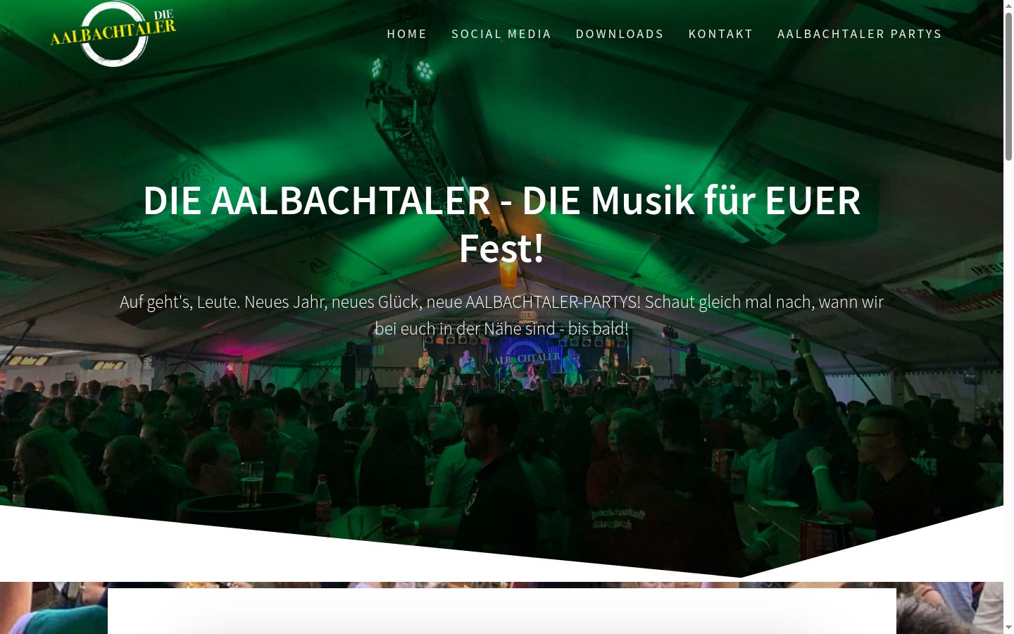 Screenshot des Einwilligungsbanners vor jeglicher Interaktion