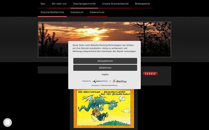 Zrzut ekranu die-abendsegler.de