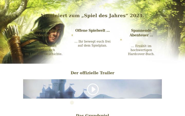 Zrzut ekranu die-abenteuer-des-robin-hood.de