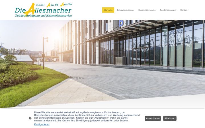 Zrzut ekranu die-allesmacher.de