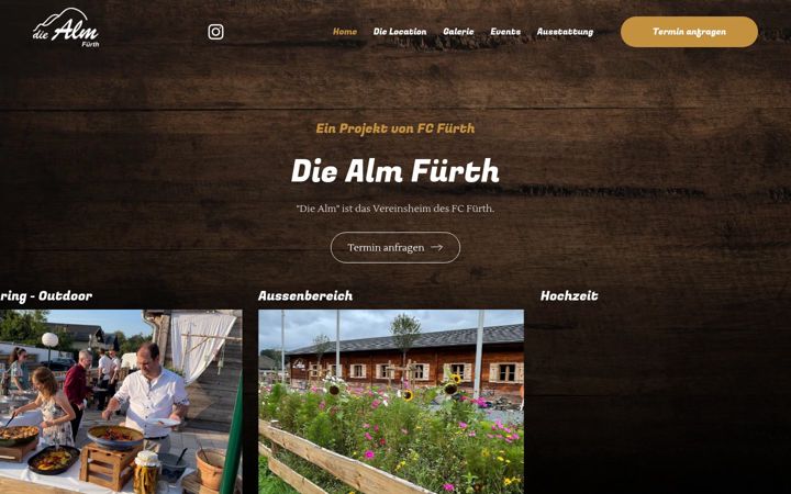 Zrzut ekranu die-alm-fuerth.de