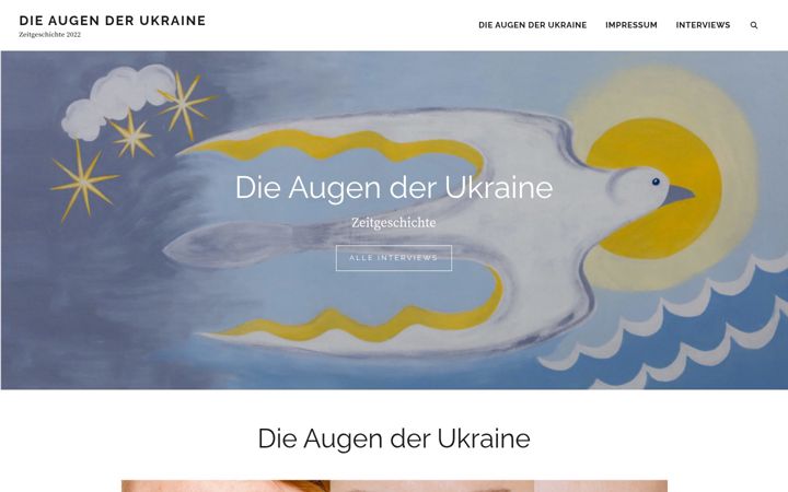 Skærmbillede af die-augen-der-ukraine.de