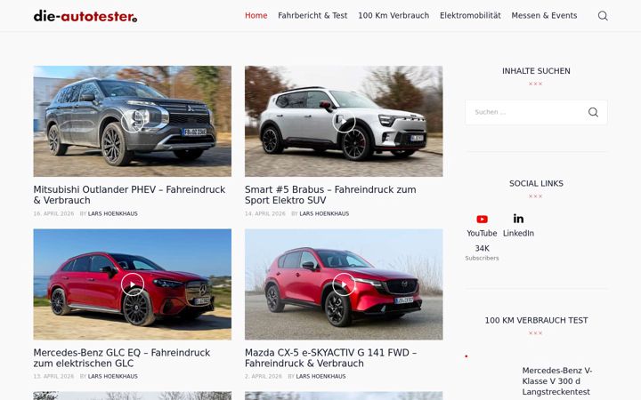 Screenshot of die-autotester.com