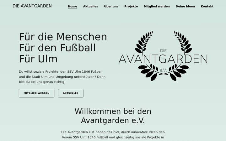 Skærmbillede af die-avantgarden.de