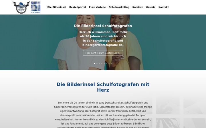 Skærmbillede af die-bilderinsel.de