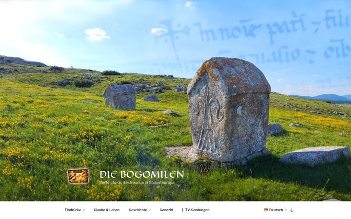Skærmbillede af die-bogomilen.de
