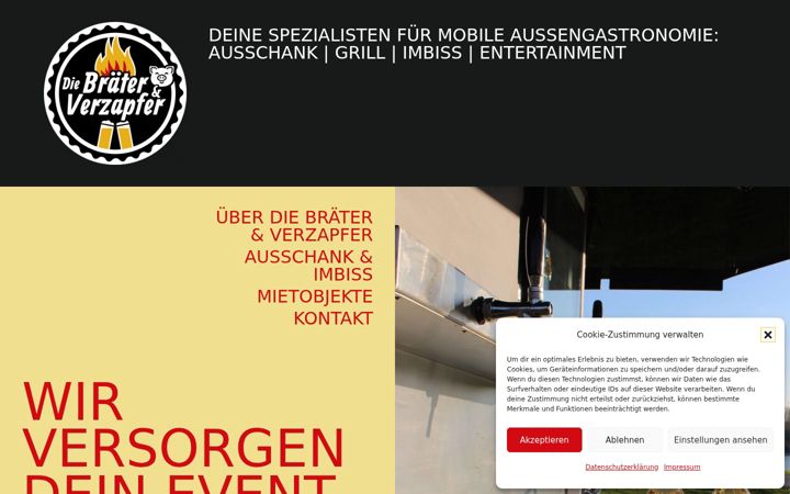 Skærmbillede af die-braeter.de
