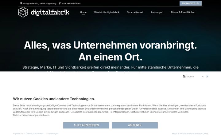 Snímek obrazovky die-digitalfabrik.de