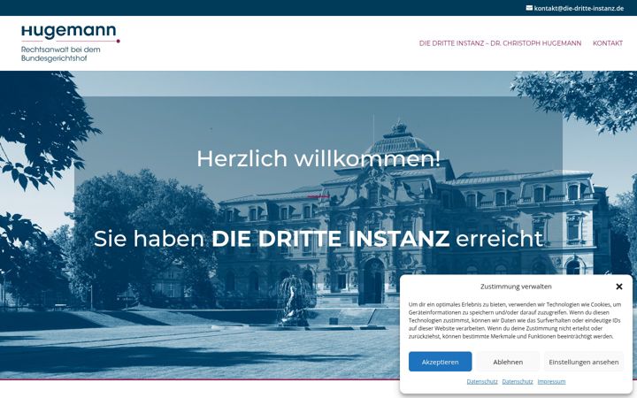 Screenshot ta' die-dritte-instanz.de