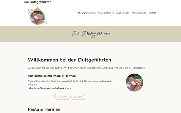 Screenshot ta' die-duftgefaehrten.de