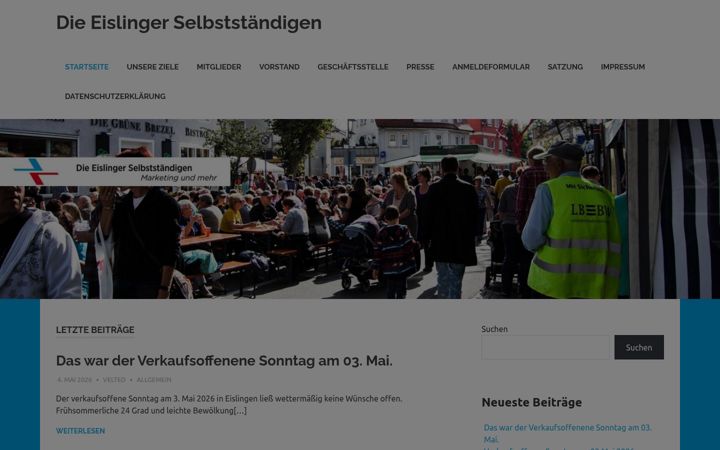 Screenshot ta' die-eislinger-selbststaendigen.de