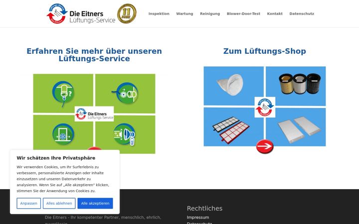 Screenshot ta' die-eitners.de