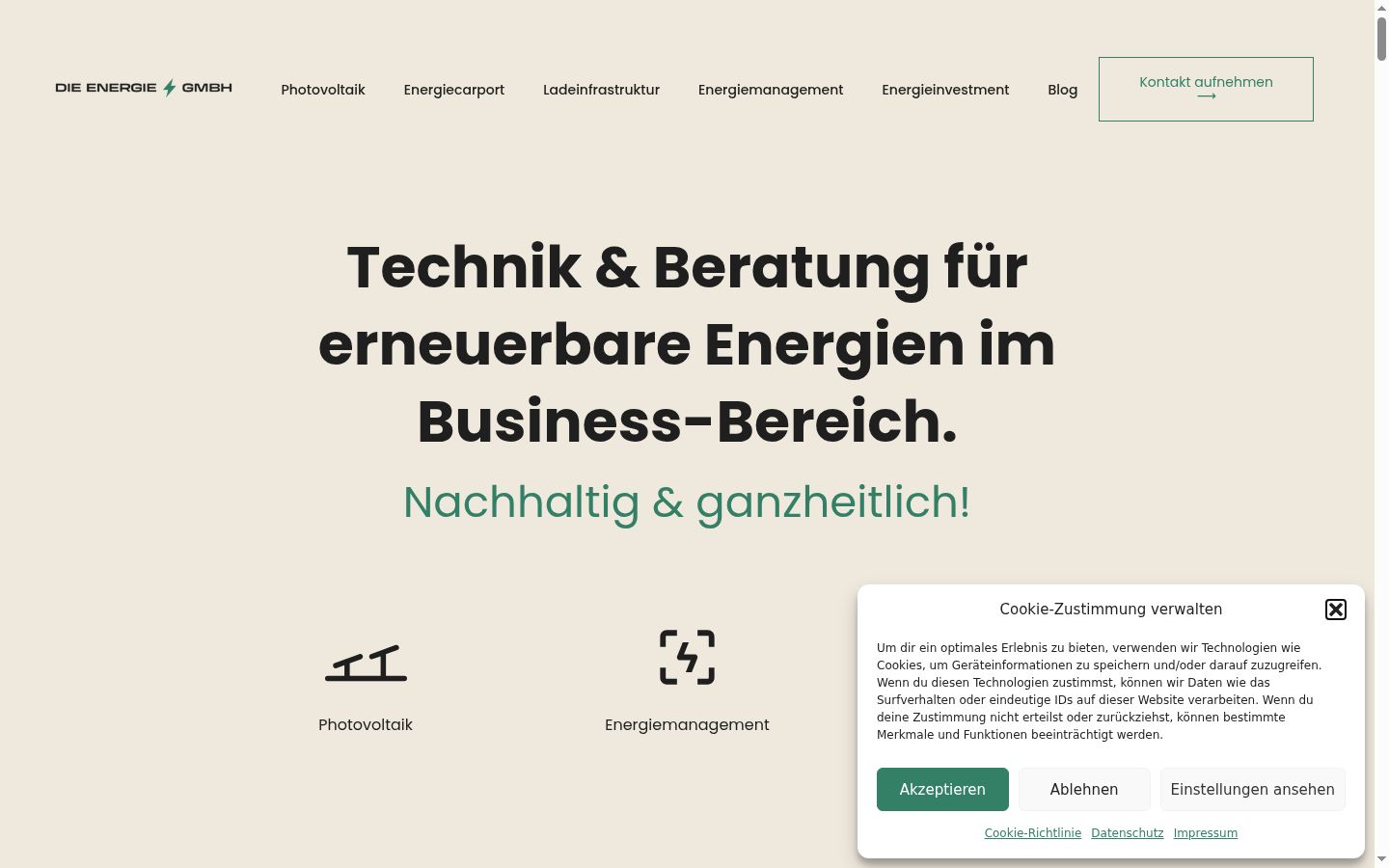 Screenshot tal-banner tal-kunsens muri qabel kwalunkwe interazzjoni