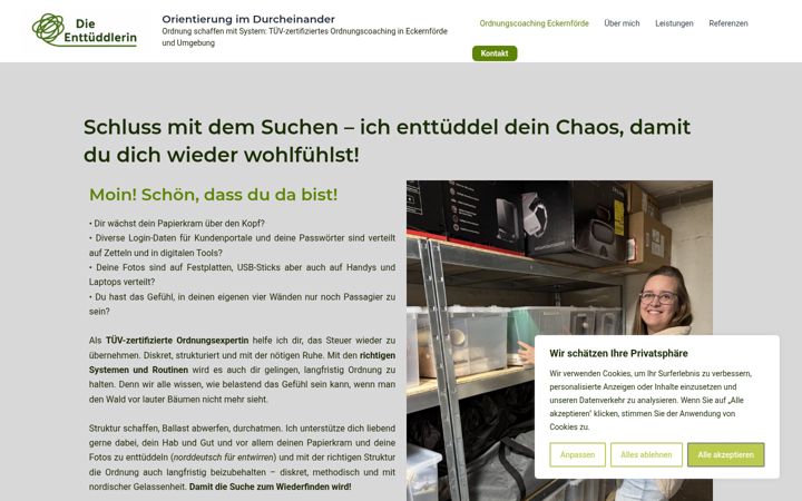 Screenshot ta' die-enttueddlerin.de